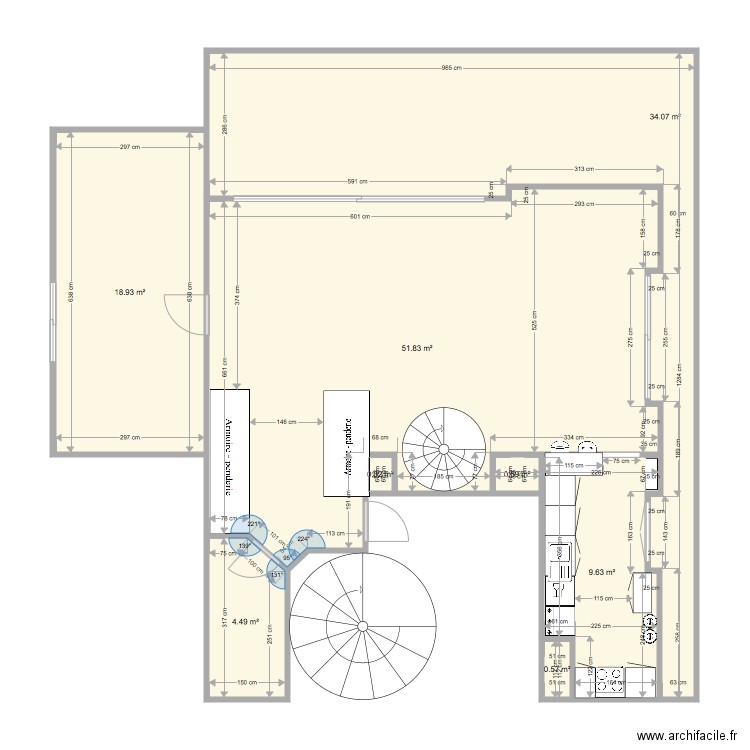 5B GG  Plan général. Plan de 0 pièce et 0 m2