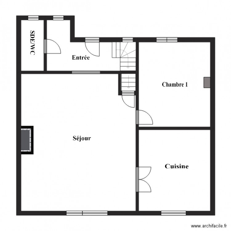 DA COSTA RDC. Plan de 0 pièce et 0 m2