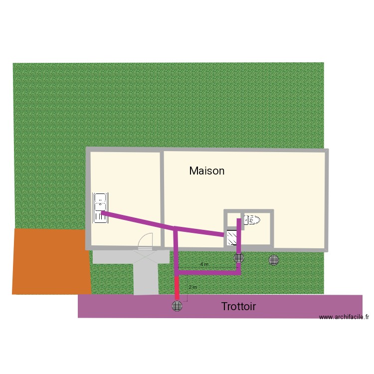 No5 e. Plan de 0 pièce et 0 m2