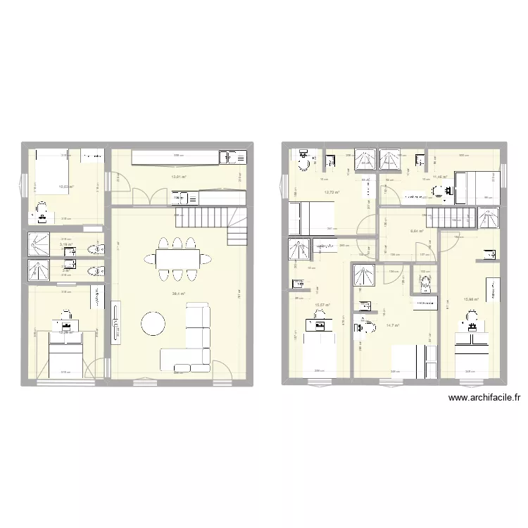 36 Waldeck. Plan de 