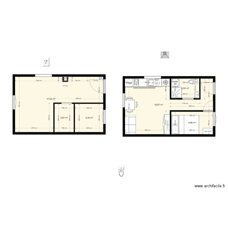 Villard Dessus plan nu. Plan de 0 pièce et 0 m2