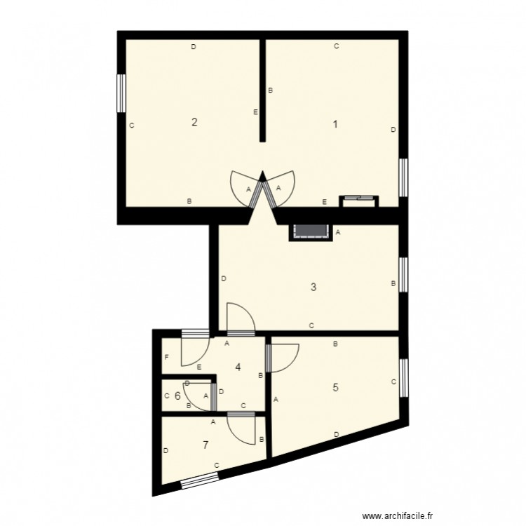 184616 SCI DES ECOLES. Plan de 0 pièce et 0 m2