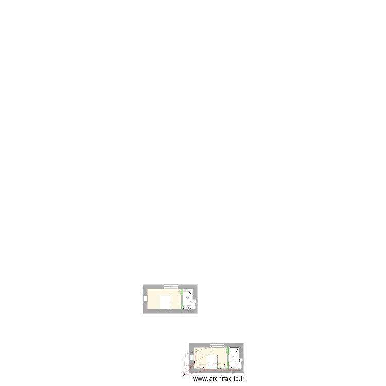 SdB RdC. Plan de 0 pièce et 0 m2