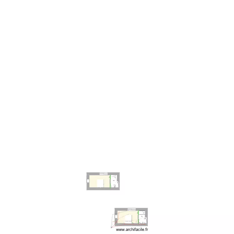 SdB RdC. Plan de 