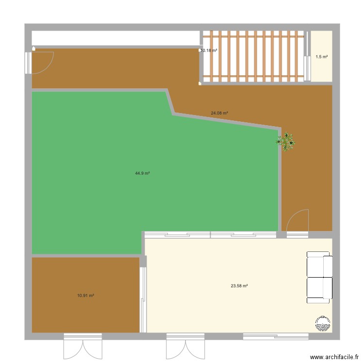 Maison Perigny V2. Plan de 0 pièce et 0 m2