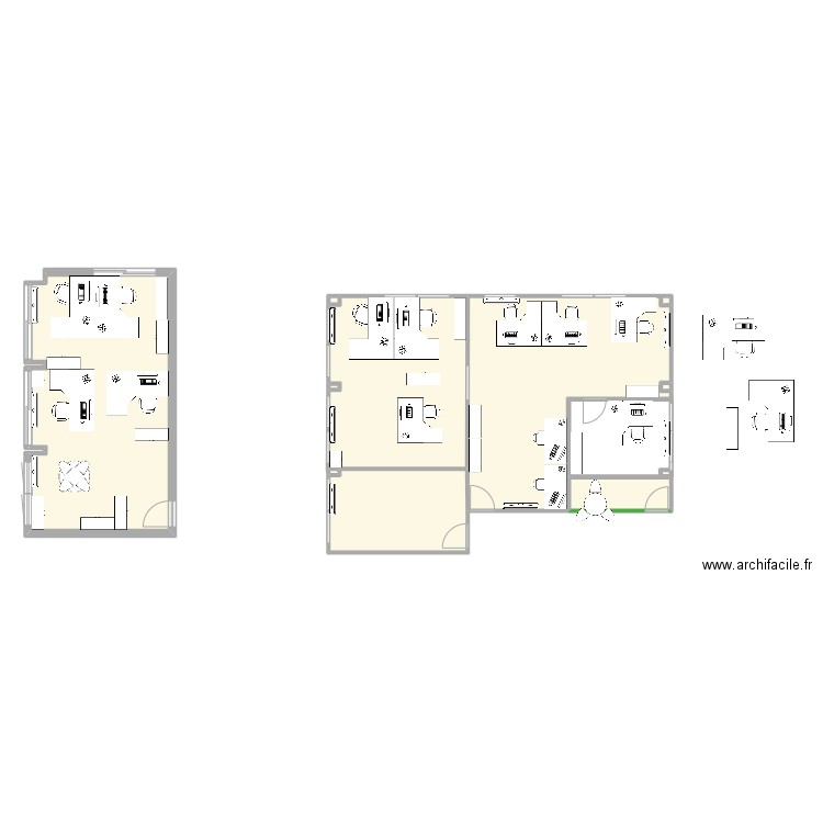 bureau vcl 3. Plan de 0 pièce et 0 m2