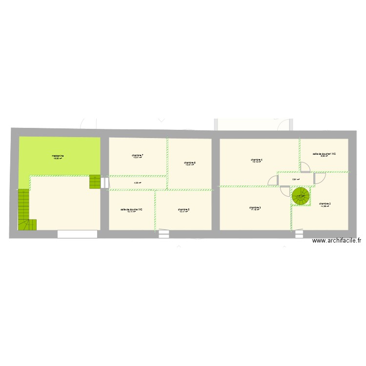 16et14 sanguilles apres travaux66. Plan de 0 pièce et 0 m2