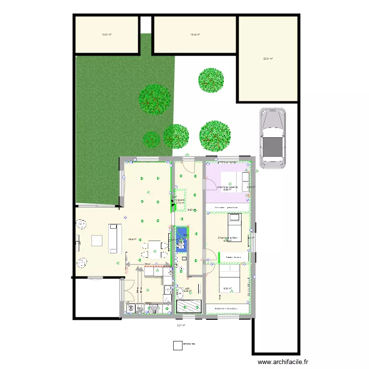 appart arlac plan 22012020 &eacute;volutions jardin. Plan de 