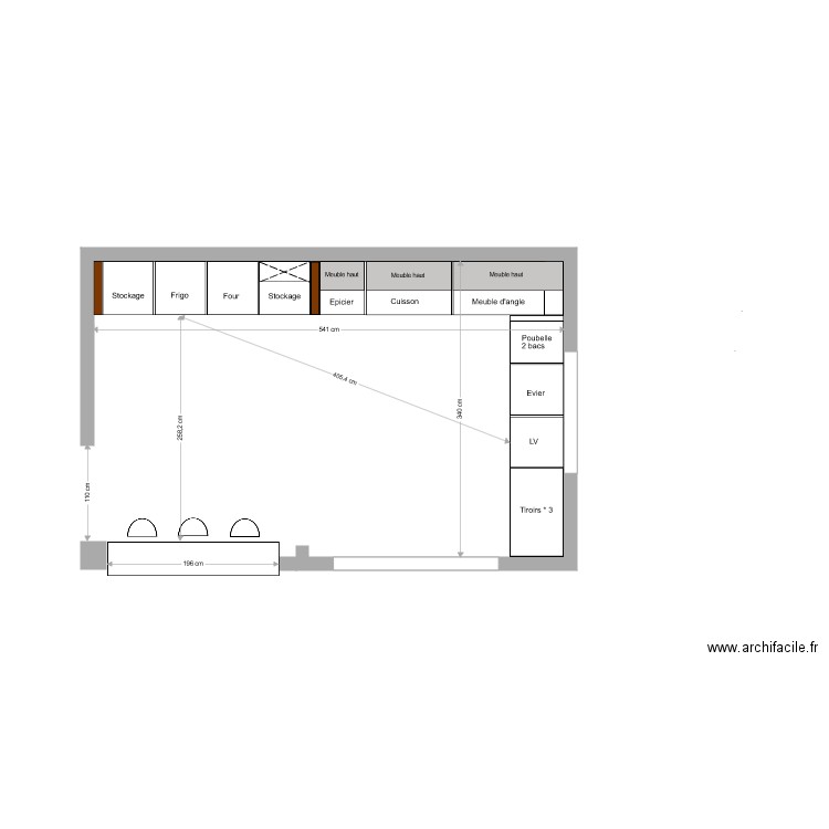 Implantation Challier. Plan de 0 pièce et 0 m2