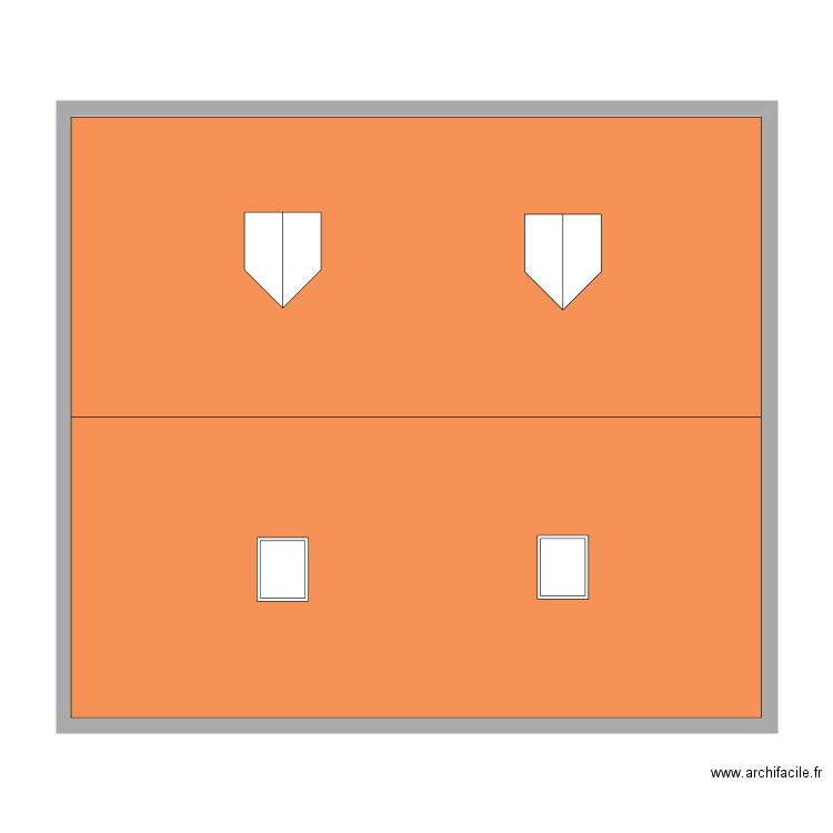 TOITURE. Plan de 0 pièce et 0 m2