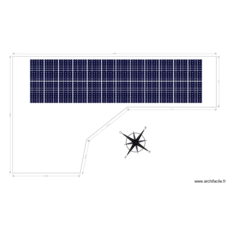 MAISON PERRET JUILLET. Plan de 