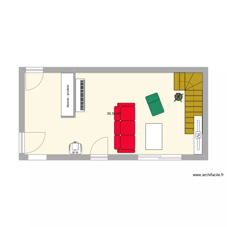 bas2. Plan de 1 et 30 m² bas2. Plan de 1 et 30 m²