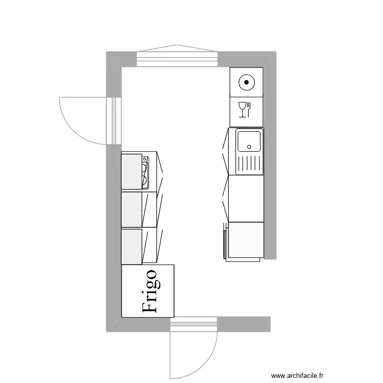 cuisine foch sans mur. Plan de cuisine foch sans mur. Plan de