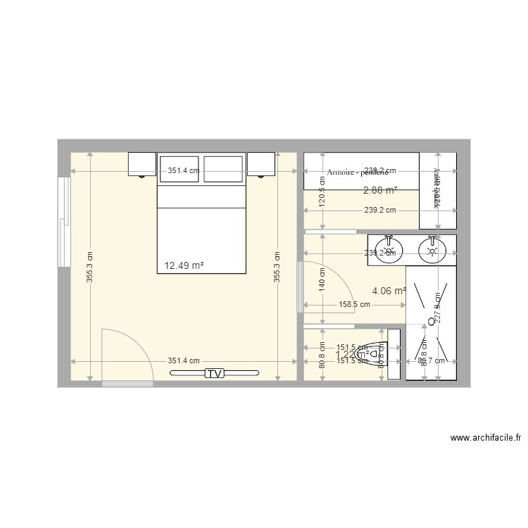 CH RDC ULRICH. Plan de 0 pièce et 0 m2