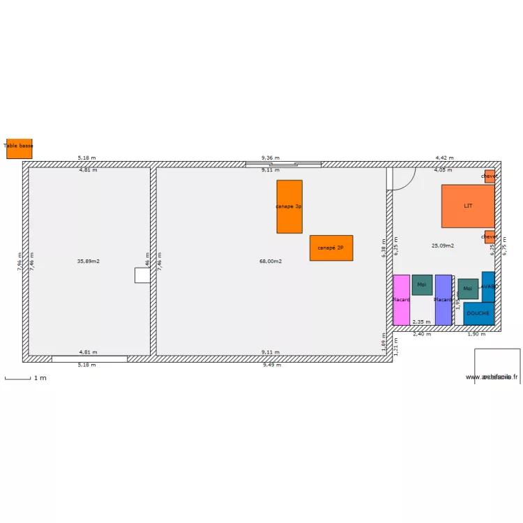 TOULOUSE B. Plan de TOULOUSE B. Plan de