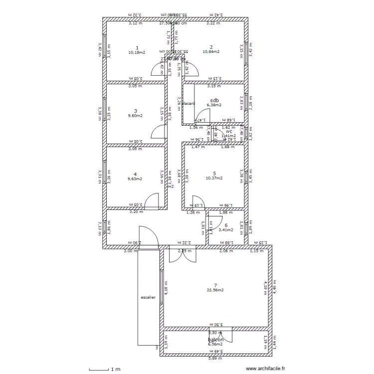ARLES1 av travaux. Plan de ARLES1 av travaux. Plan de