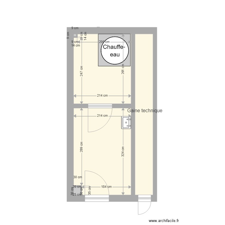 Batiment WordShop Local 142 cote parking. Plan de 0 pièce et 0 m2