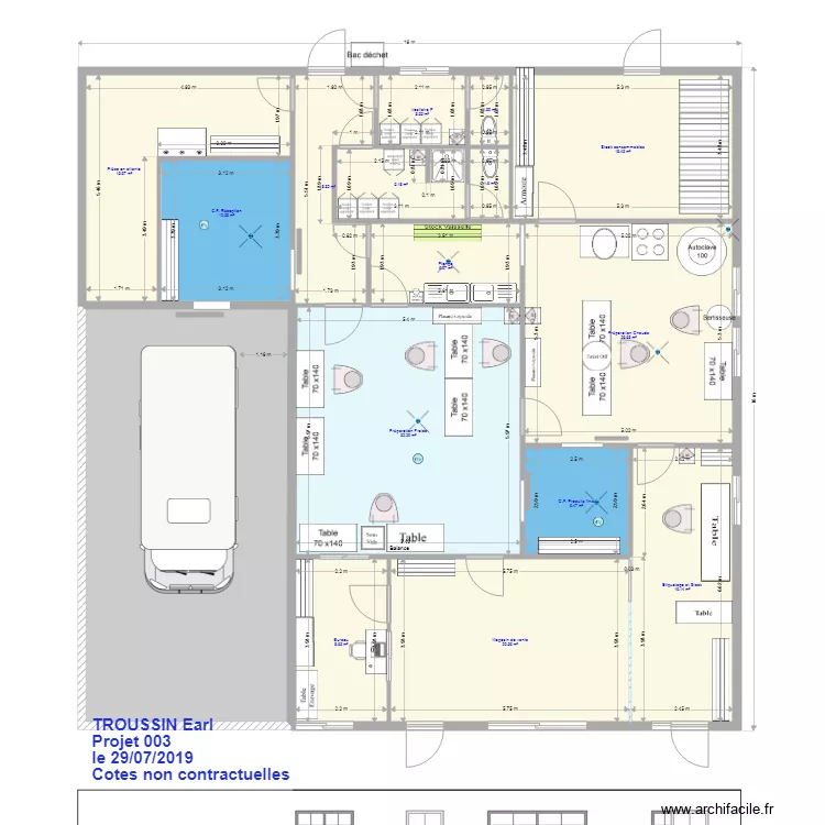 Troussin 003. Plan de Troussin 003. Plan de