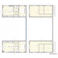 Hangar a foin avec appartements