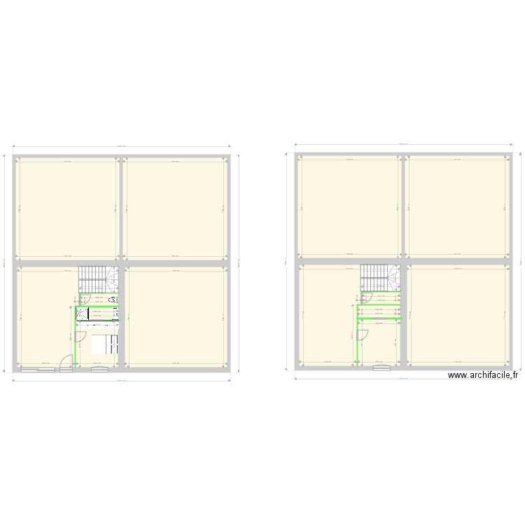 COUSSON. Plan de 0 pièce et 0 m2