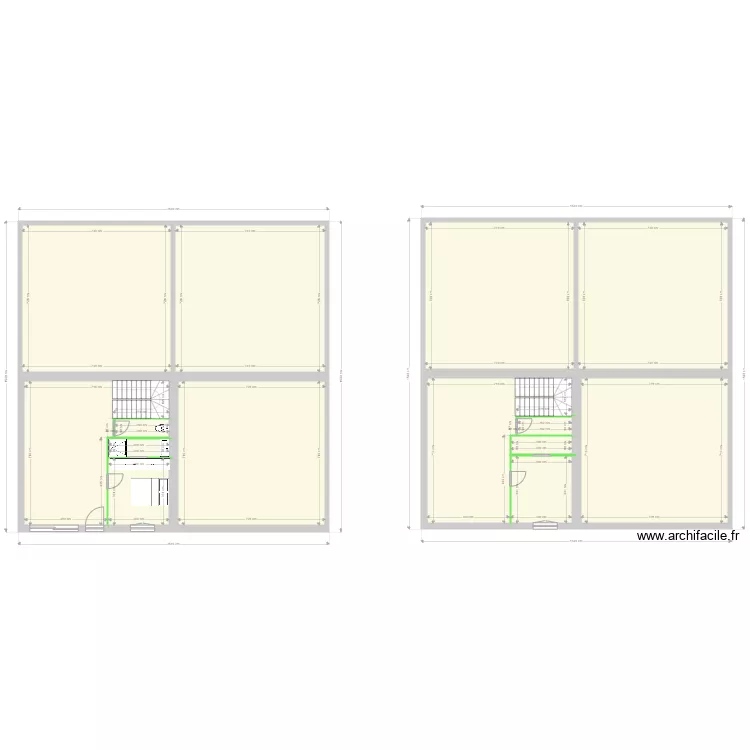 COUSSON. Plan de 