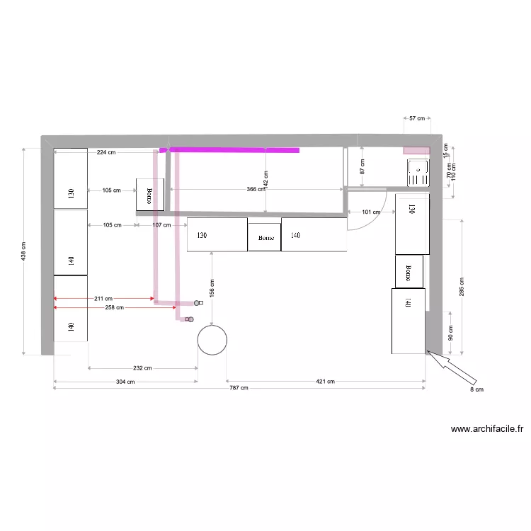 les casiers du port 8. Plan de 