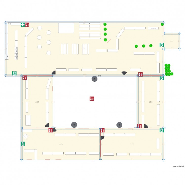 Marché de Noël 2019. Plan de 0 pièce et 0 m2