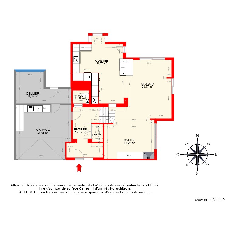 BI 6484 RDC. Plan de 0 pièce et 0 m2