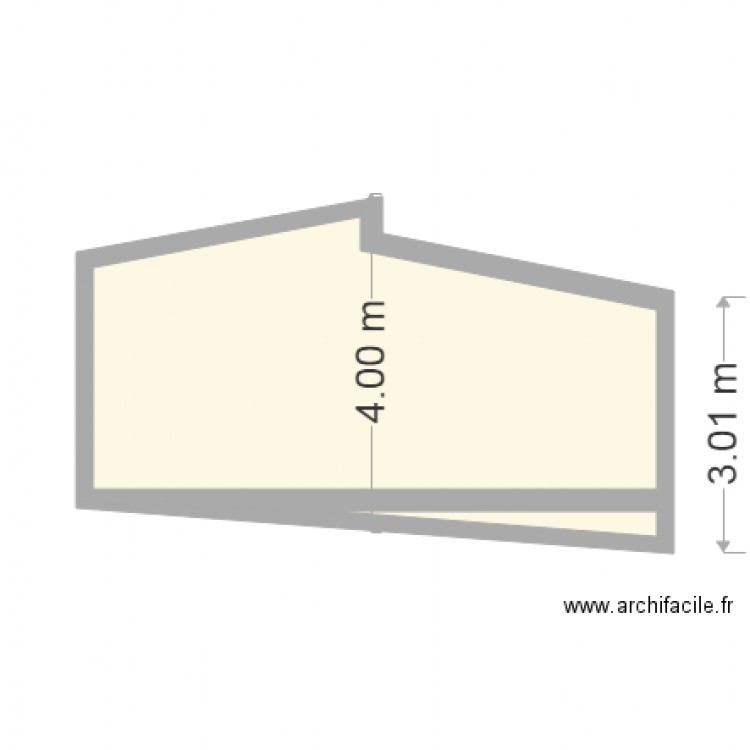 modif ouest 2 josephine. Plan de 0 pièce et 0 m2