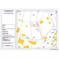 implantation maison ARRE