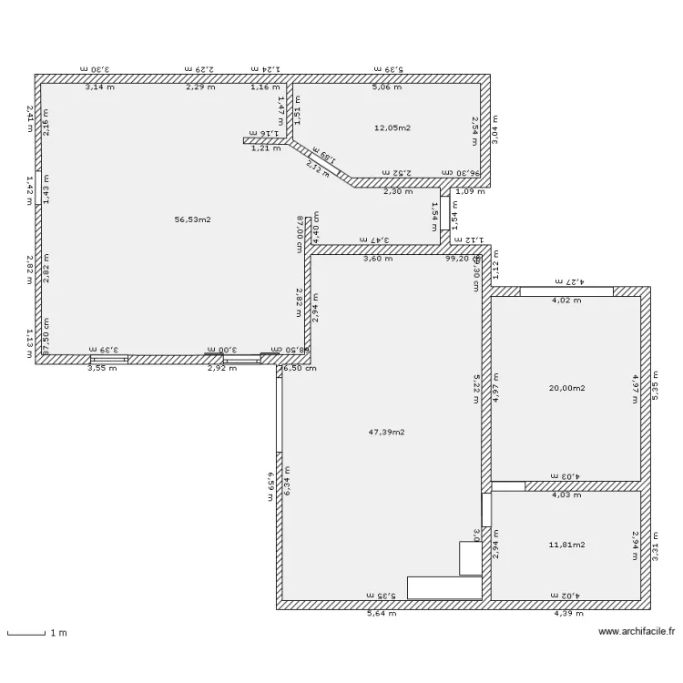 maison . Plan de maison . Plan de