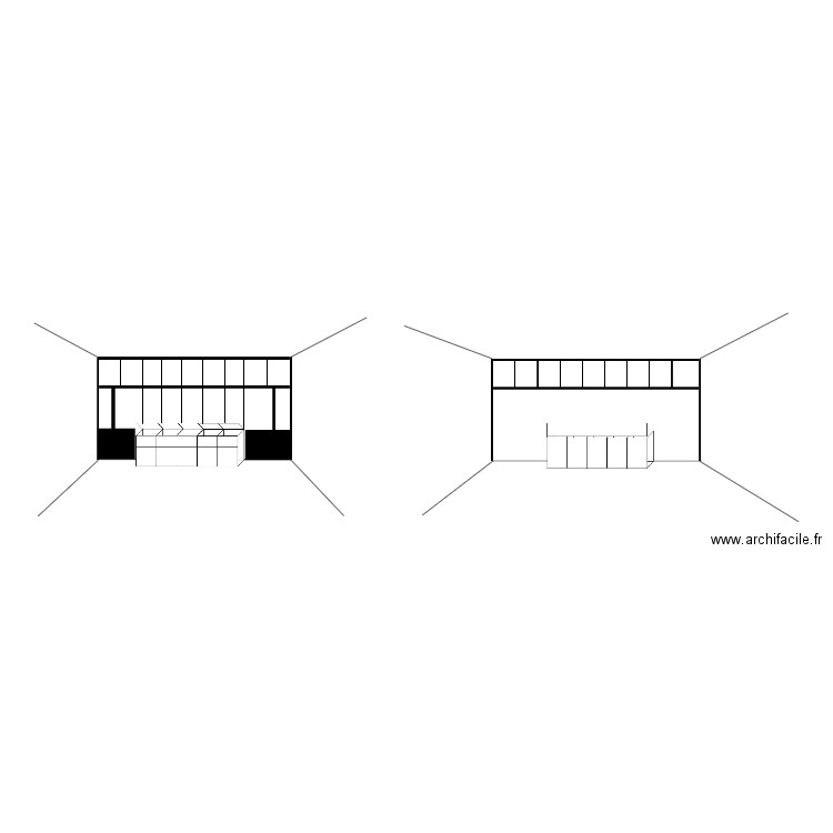 BST Comptoir. Plan de 0 pièce et 0 m2