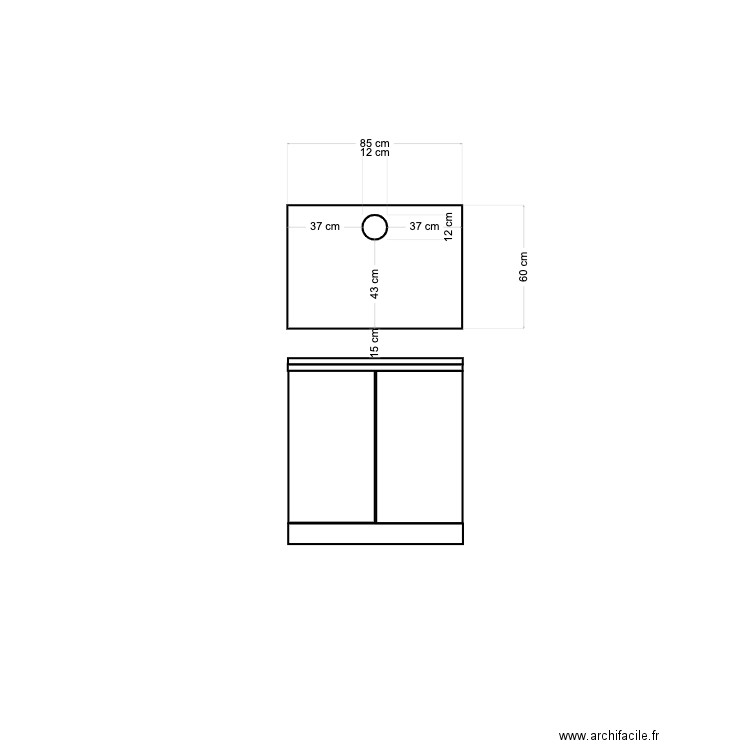 meuble barbecue. Plan de 0 pièce et 0 m2