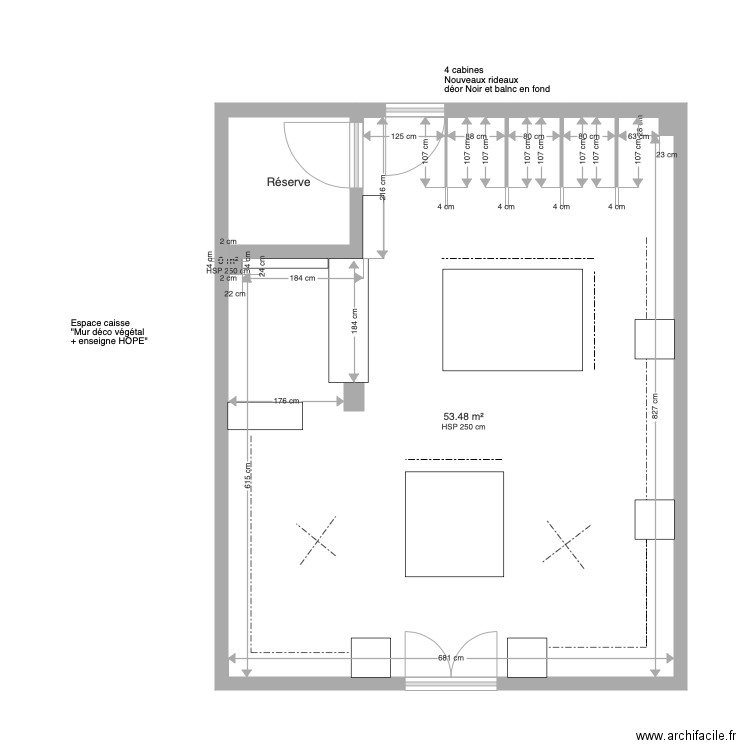 HOPE existant. Plan de 0 pièce et 0 m2