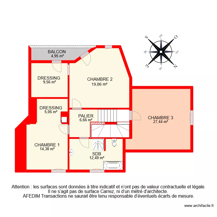 BI 10745 ETAGE . Plan de 