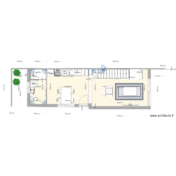 extension garage lot 5 V6. Plan de 0 pièce et 0 m2