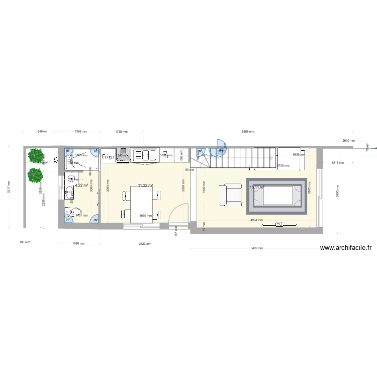 extension garage lot 5 V6. Plan de 