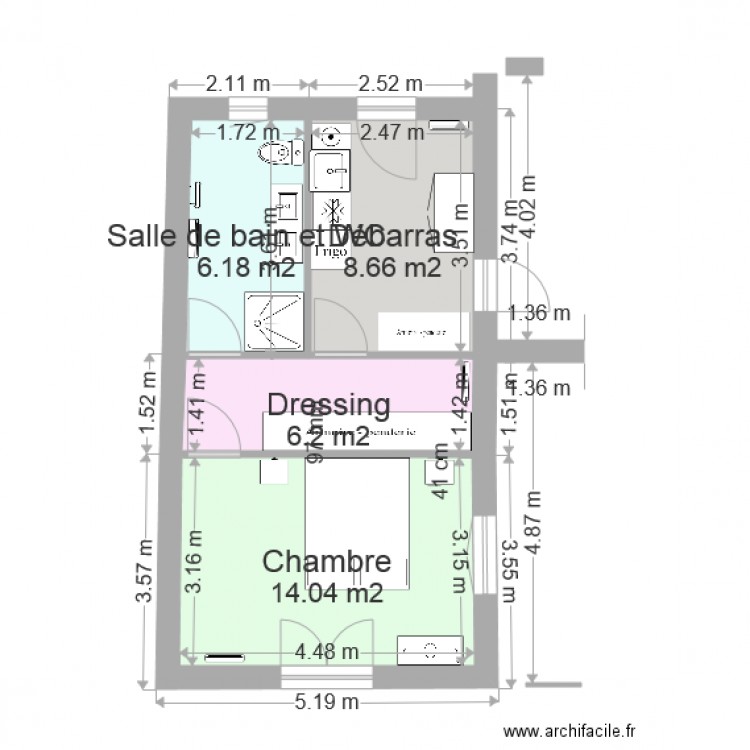 agrandissement 22. Plan de 0 pièce et 0 m2