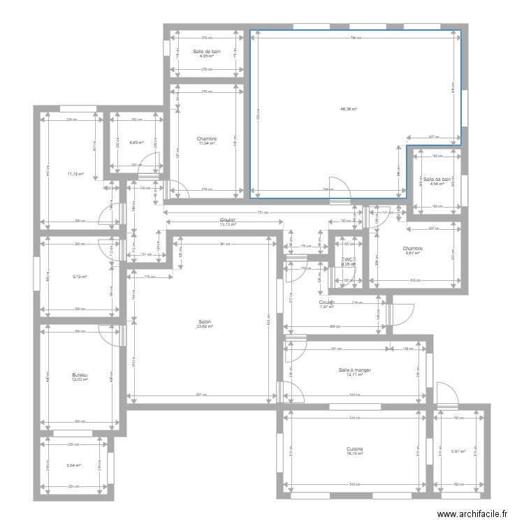 Villa Graven. Plan de 0 pièce et 0 m2