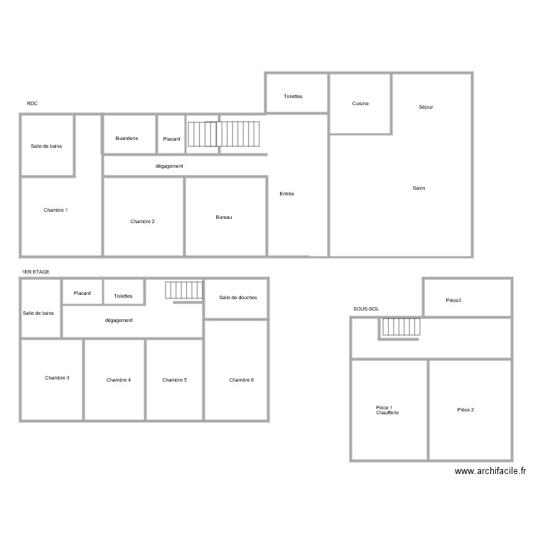 BOHN. Plan de 0 pièce et 0 m2