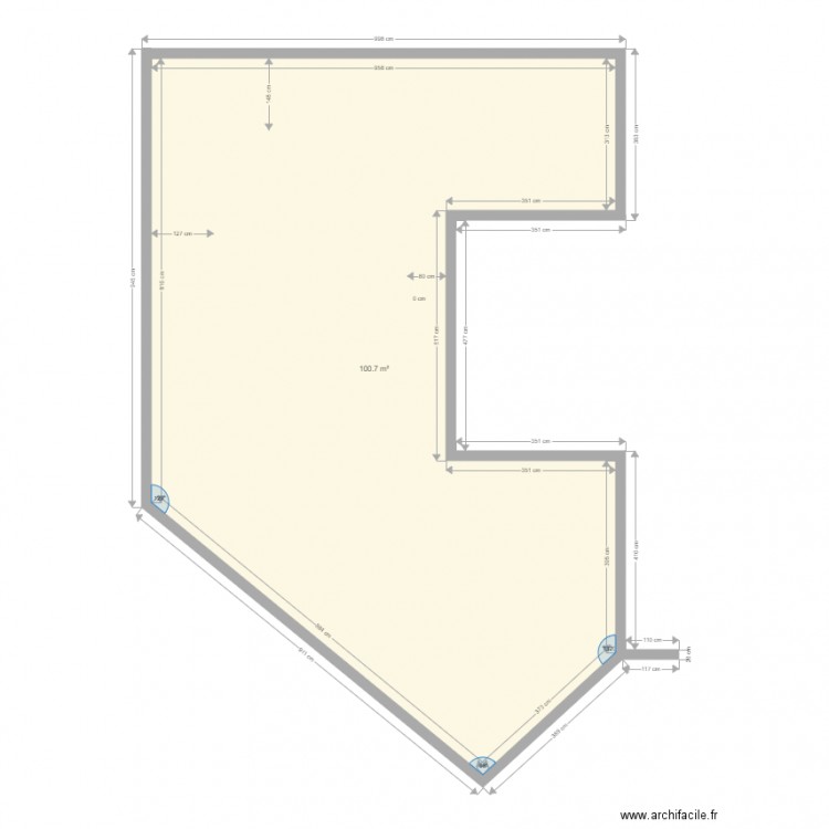 PLAGE SANS PISCINE. Plan de 0 pièce et 0 m2