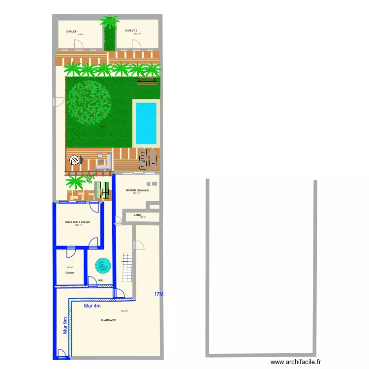 JARDIN PHARMACIE option 2. Plan de 