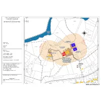 GAEC LE RUISSEAU - plan de situation apr&egrave;s-projet