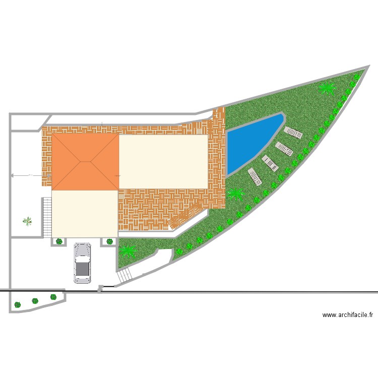 Plan des clôtures. Plan de 0 pièce et 0 m2