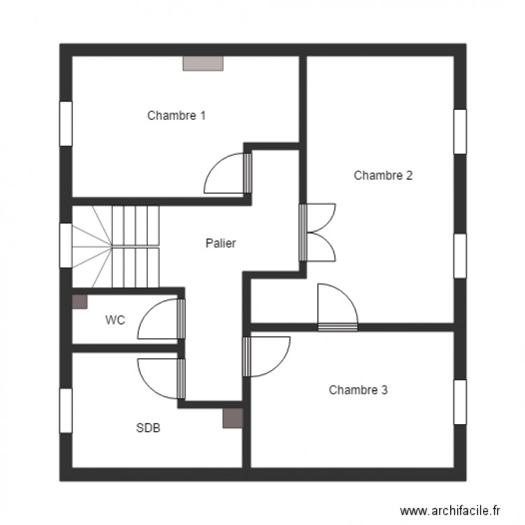 RE 1ETG. Plan de 0 pièce et 0 m2