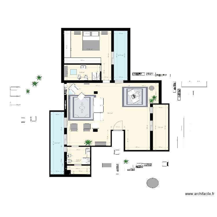 progetto 61. Plan de 0 pièce et 0 m2