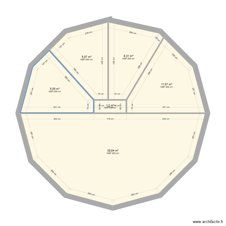 y 78 M2. Plan de 0 pièce et 0 m2