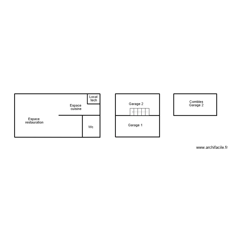 PONT LABBE PETIT. Plan de 