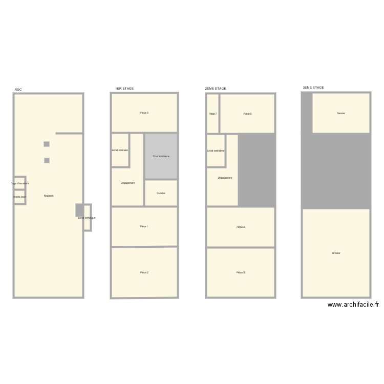 SAS L ECUSSON. Plan de 0 pièce et 0 m2