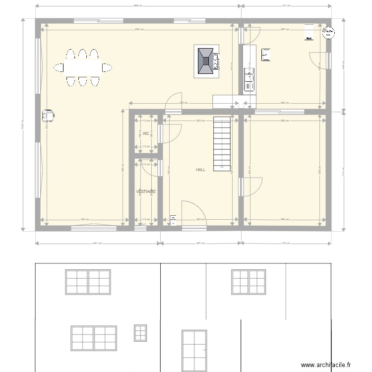 Maison Projet 2020. Plan de 0 pièce et 0 m2